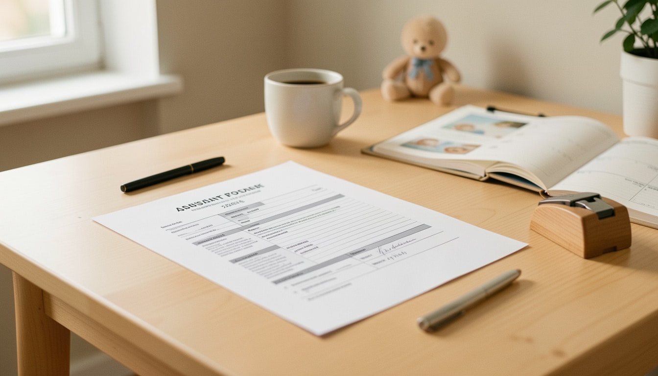 Contrat de travail d’assistant maternel à imprimer